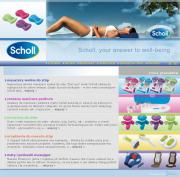 Onyx - zrealizowane projekty :: Scholl - strona dla firmy Gero Sp. z o.o.