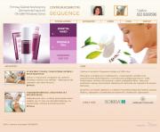 Onyx - zrealizowane projekty :: Centrum kosmetyki - strona dla firmy Sequence